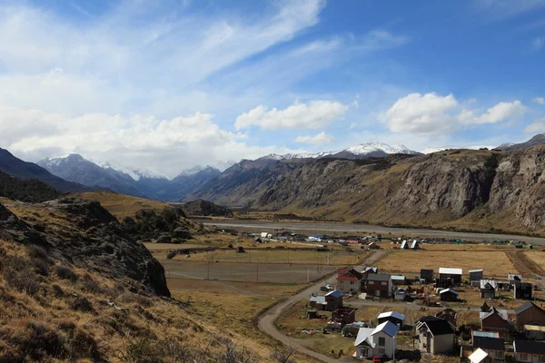 Die Stadt Chalten Patagonien — Stockfoto