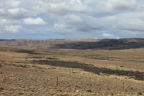 Het Landschap Van Patagonië — Stockfoto