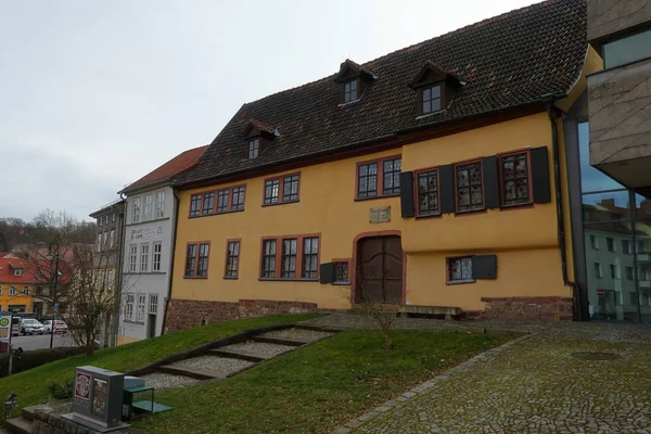 Σπίτι Johann Sebastian Bach Στο Eisenach — Φωτογραφία Αρχείου