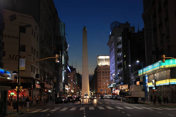 The skyline of Buenos Aires