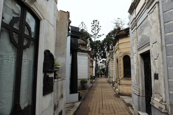 Cemitério Recoleta Buenos Aires — Fotografia de Stock