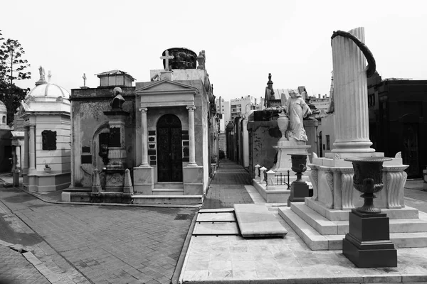 Der Friedhof Recoleta Buenos Aires — Stockfoto