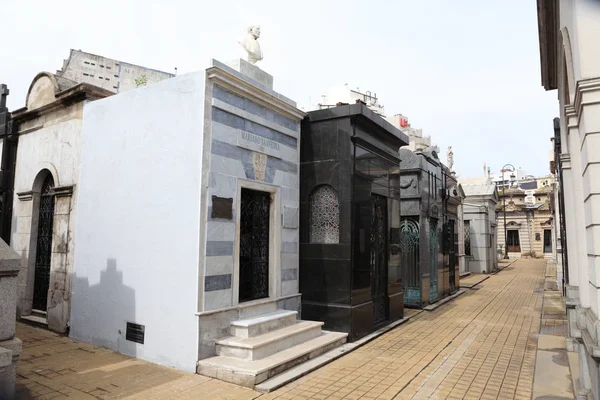 Cemitério Recoleta Buenos Aires — Fotografia de Stock