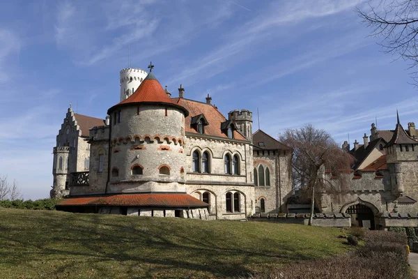Lichtenstein Castle Germany — Stock Photo, Image