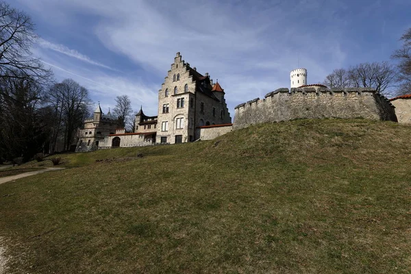 Castello Lichtenstein Germania — Foto Stock