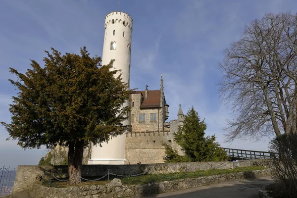 Castello Lichtenstein Germania — Foto Stock