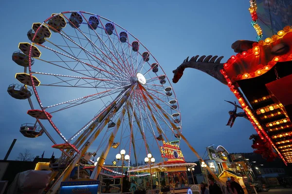 Ferris Wheel Fairground — Stock Photo, Image