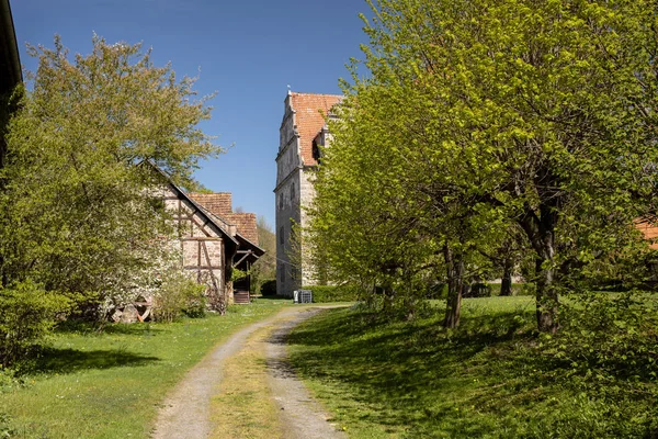 Vecchio Castello Nesselrden Assia — Foto Stock