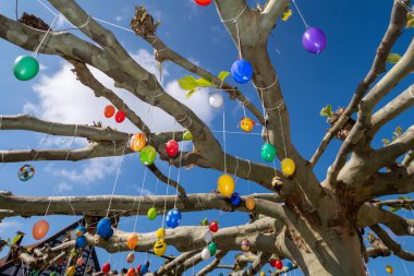 Ağaçtaki Paskalya yumurtası 