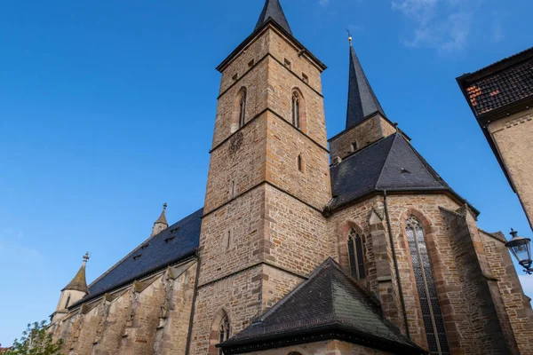 Iglesia Gerolzhofen Baviera — Foto de Stock