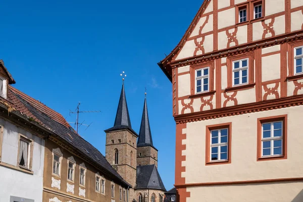 Die Kirche Von Gerolzhofen Bayern — Stockfoto