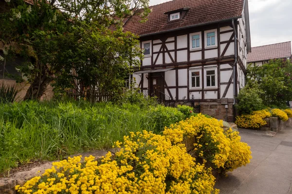 Historisches Bauernhaus Hessen — Stockfoto