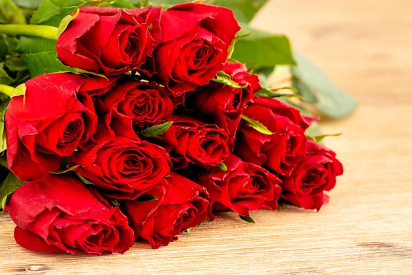 Rote Rosen Für Die Liebe — Stockfoto