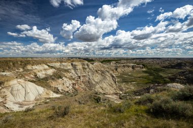 Kanada'da Alberta Badlands Kanyon