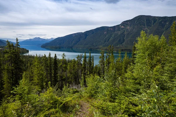 Montanha Lago Deserto Canadá — Fotografia de Stock