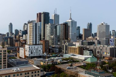 Kanada'da Toronto silueti