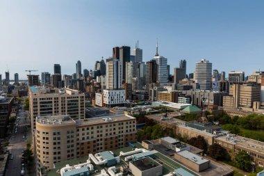 Kanada'da Toronto silueti
