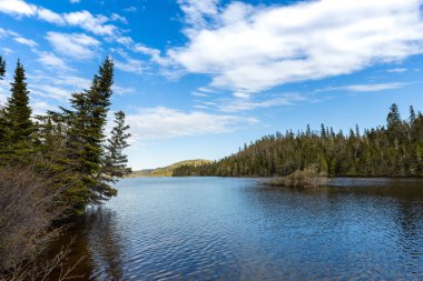 Kanada'da ulusal park Pukaskwa Peyzaj