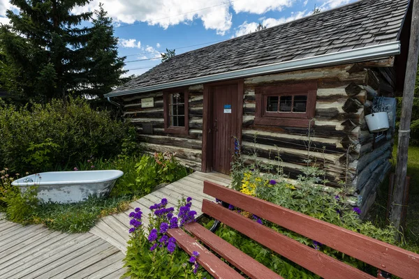 Kootenai Brown Pioneer Village Pincher Creek — Fotografia de Stock