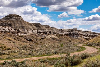 Kanada'da Albert Badlands