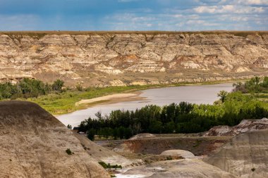 Kanada'da Albert Badlands