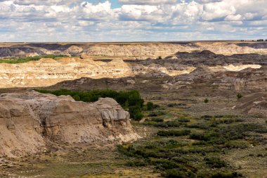 Kanada'da Albert Badlands