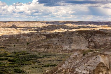 Kanada'da Albert Badlands