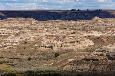 Kanada'da Albert Badlands