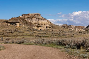 Kanada'da Albert Badlands