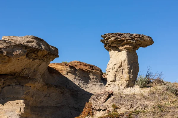 Badlands Albert Canada — Stock Photo, Image