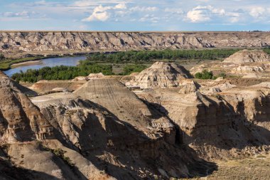 Kanada'da Albert Badlands