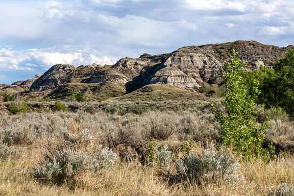 Badlands Van Albert Canada — Stockfoto