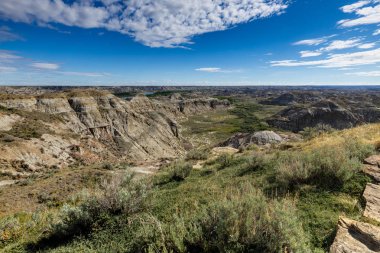 Kanada'da Albert Badlands