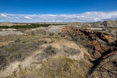 Kanada'da Albert Badlands