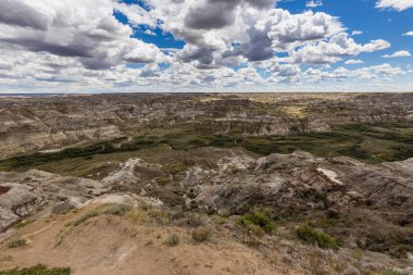 Kanada'da Albert Badlands