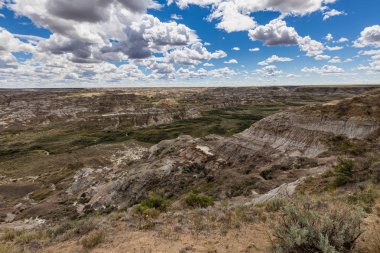 Kanada'da Albert Badlands