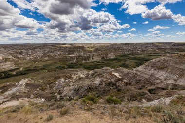 Kanada'da Albert Badlands