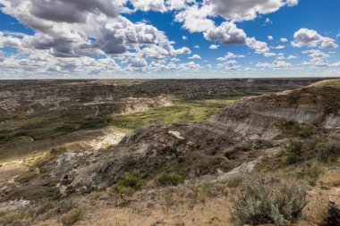 Kanada'da Albert Badlands
