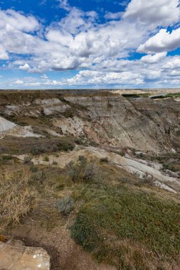 Kanada'da Albert Badlands