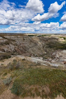Kanada'da Albert Badlands