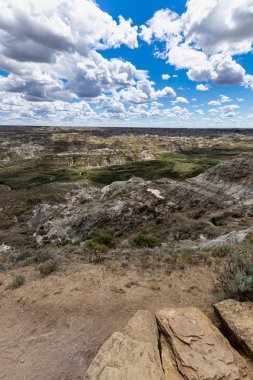 Kanada'da Albert Badlands