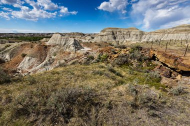 Kanada'da Albert Badlands