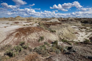 Kanada'da Albert Badlands