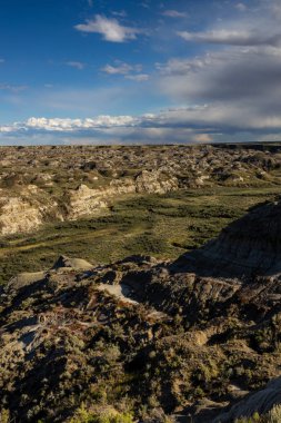 Kanada'da Albert Badlands