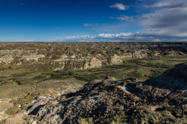 Kanada'da Albert Badlands