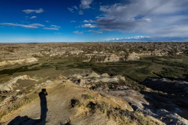 Kanada'da Albert Badlands