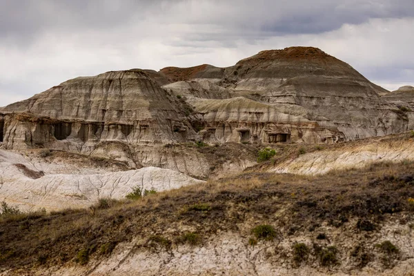 Red Deer River Canyon Van Alberta Canada — Stockfoto