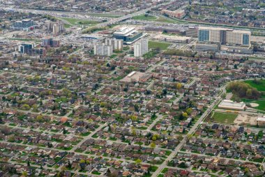 yukarıdan Toronto şehri