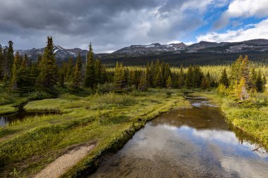 Alberta Kanada Icefield Parkway de Lake Bow
