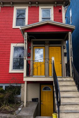Halifax'ın Renkli Kapıları ve Evleri 